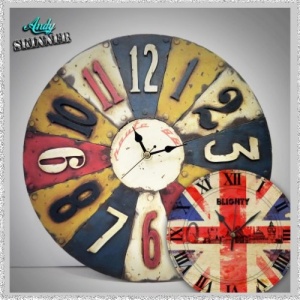 Andy Skinner Reversible Clock Large